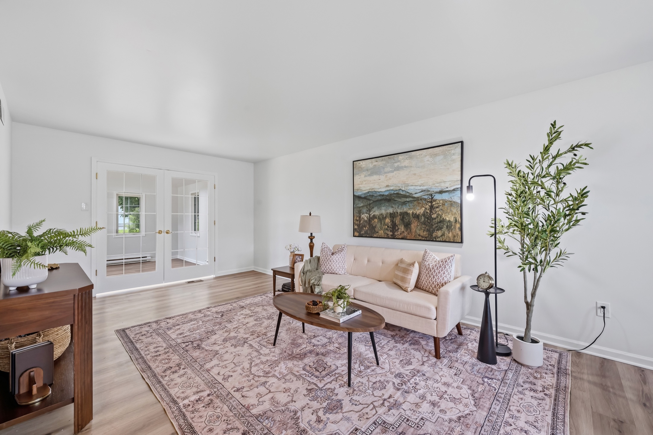 Inviting everyday home interior photographed with balanced natural light